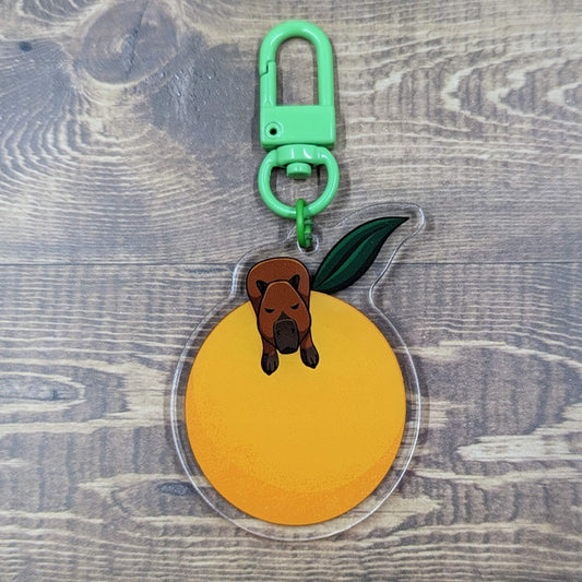 Capybara Acrylic Keychain