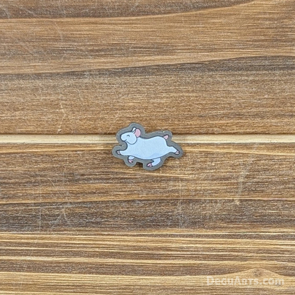 Dwarf Hamster Mini Metal Pin