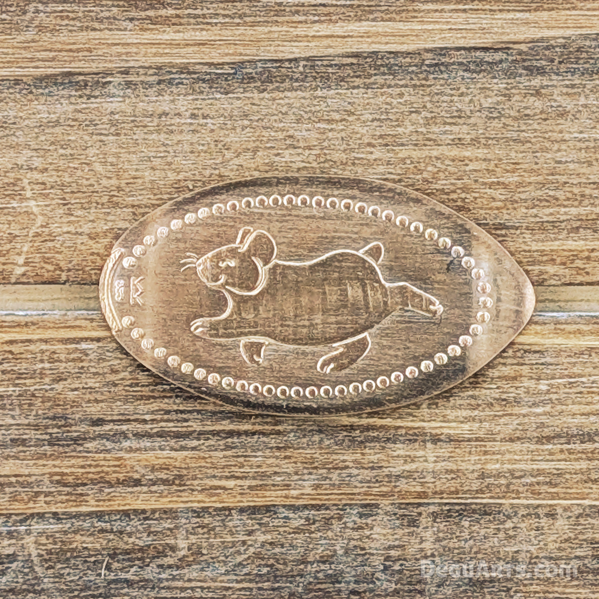 Hamster Elongated Coin