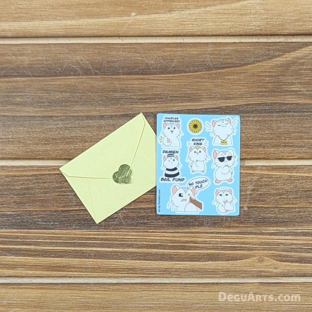 Charles Mini Stickers