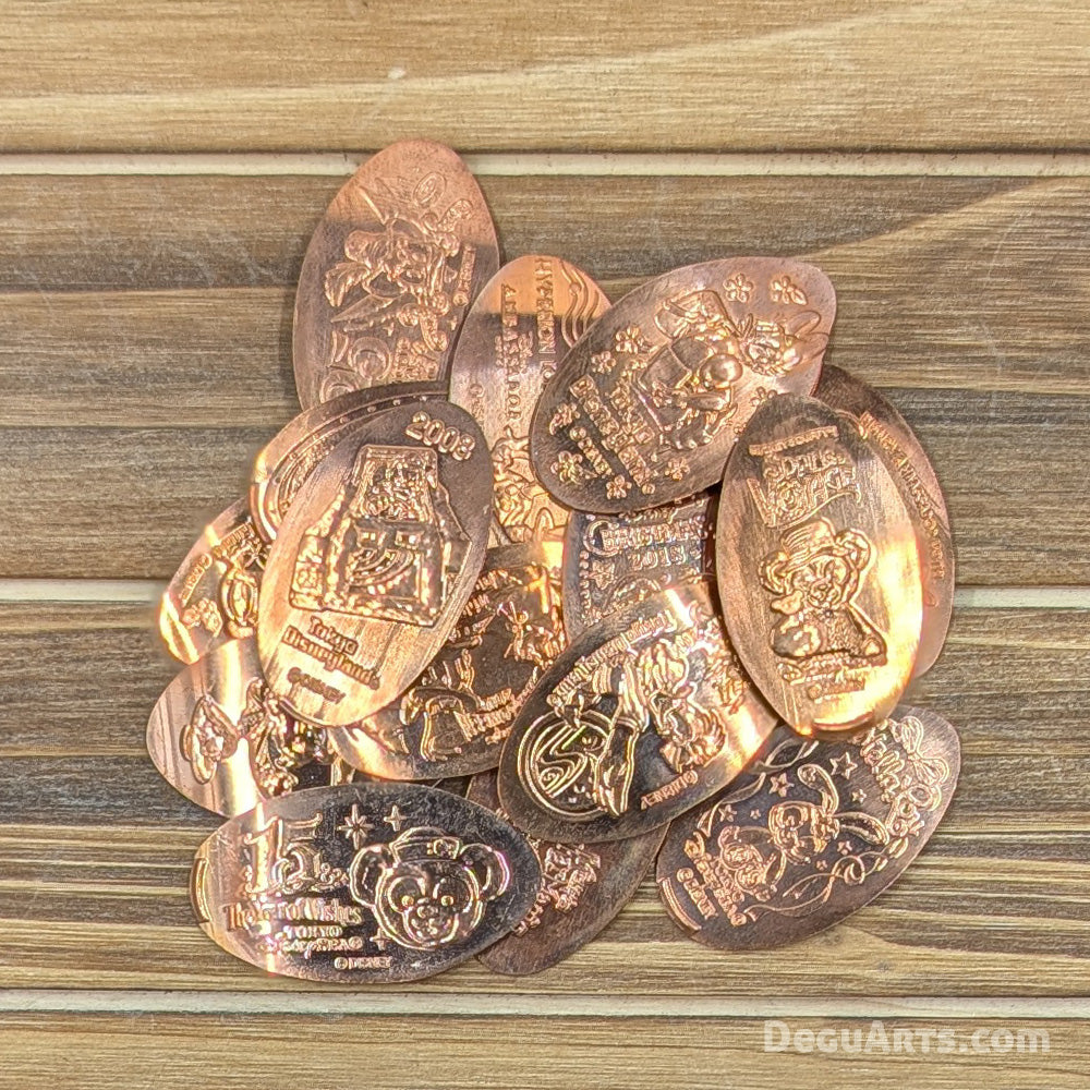 Tokyo Disney Mystery Elongated Coins