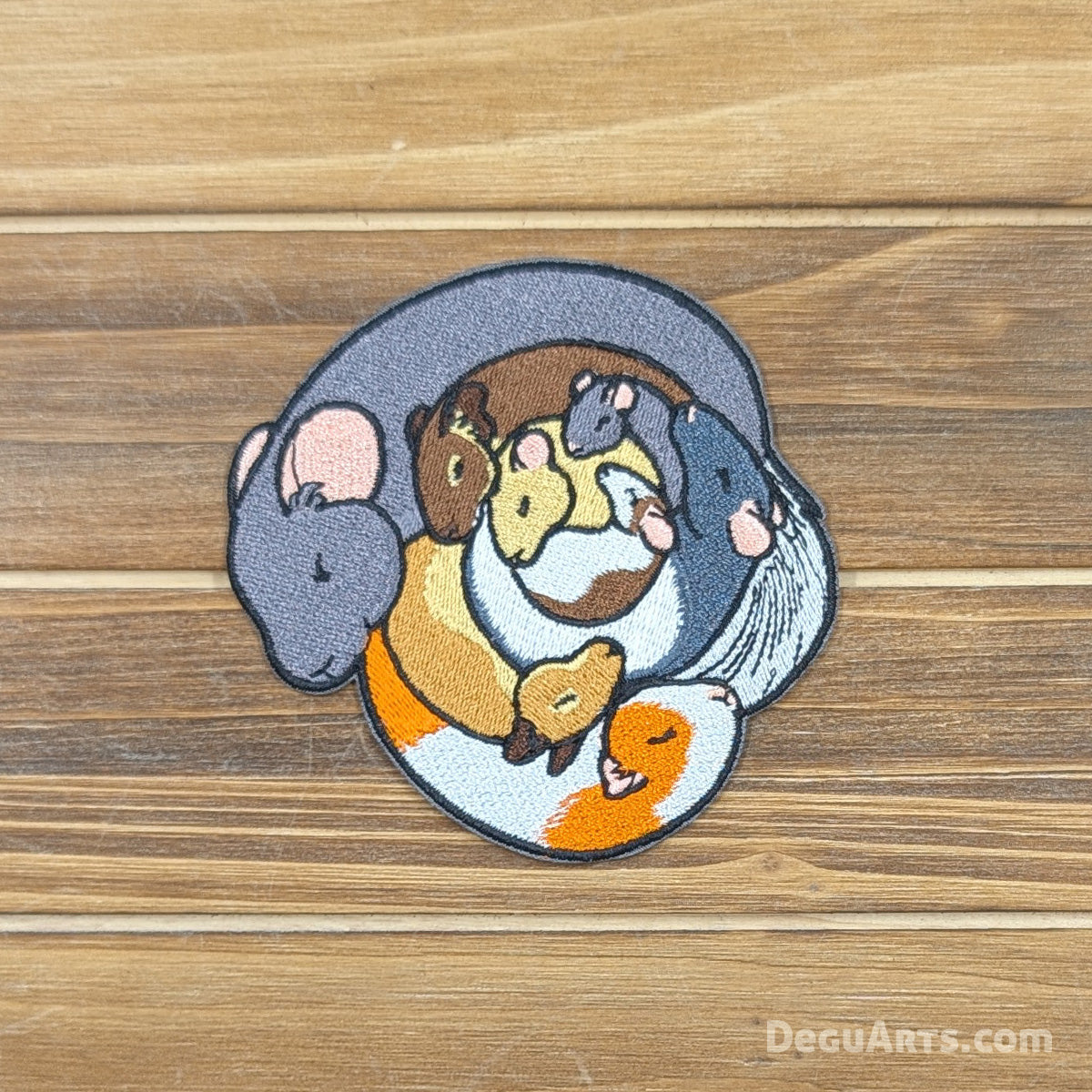 Pet Rodents Embroidered Patch