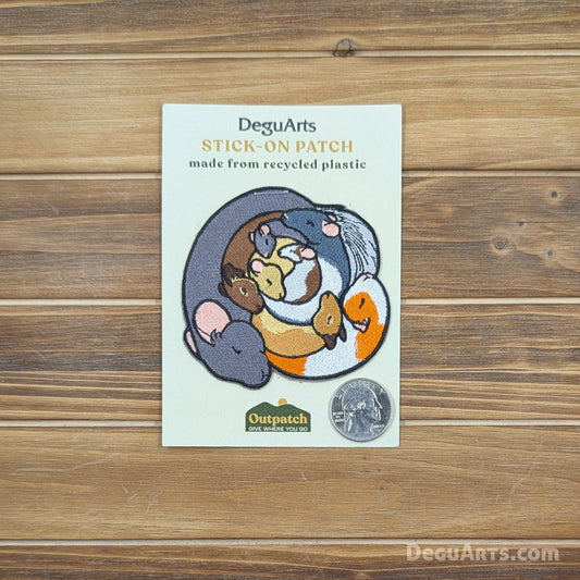 Pet Rodents Embroidered Patch