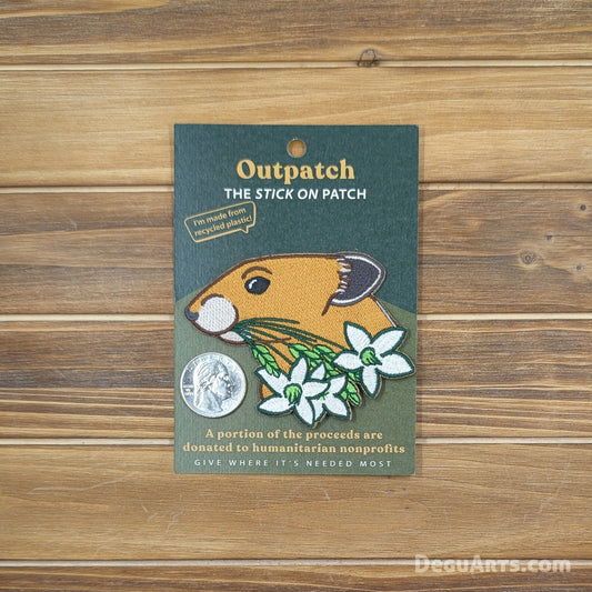 Pika Embroidered Patch