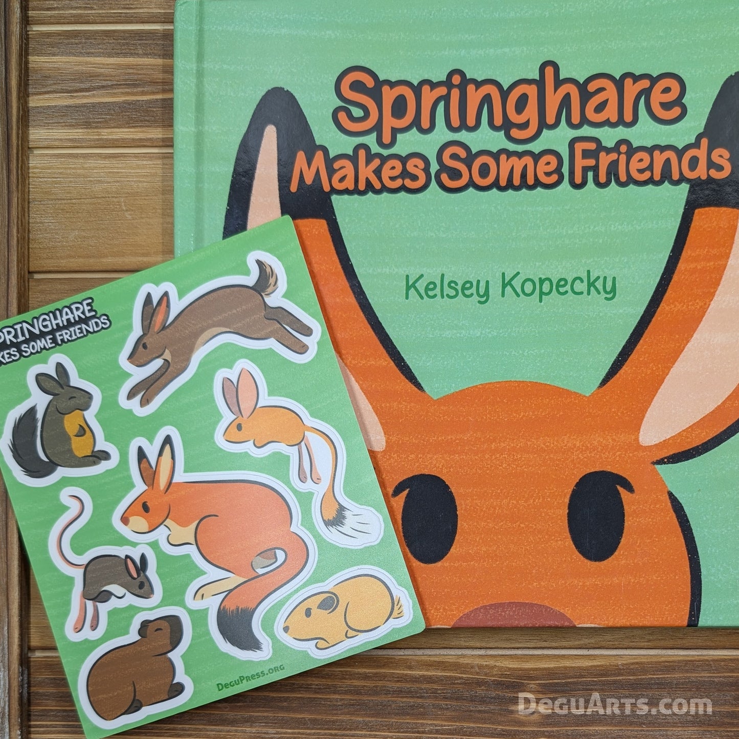 Springhare Sticker Sheet