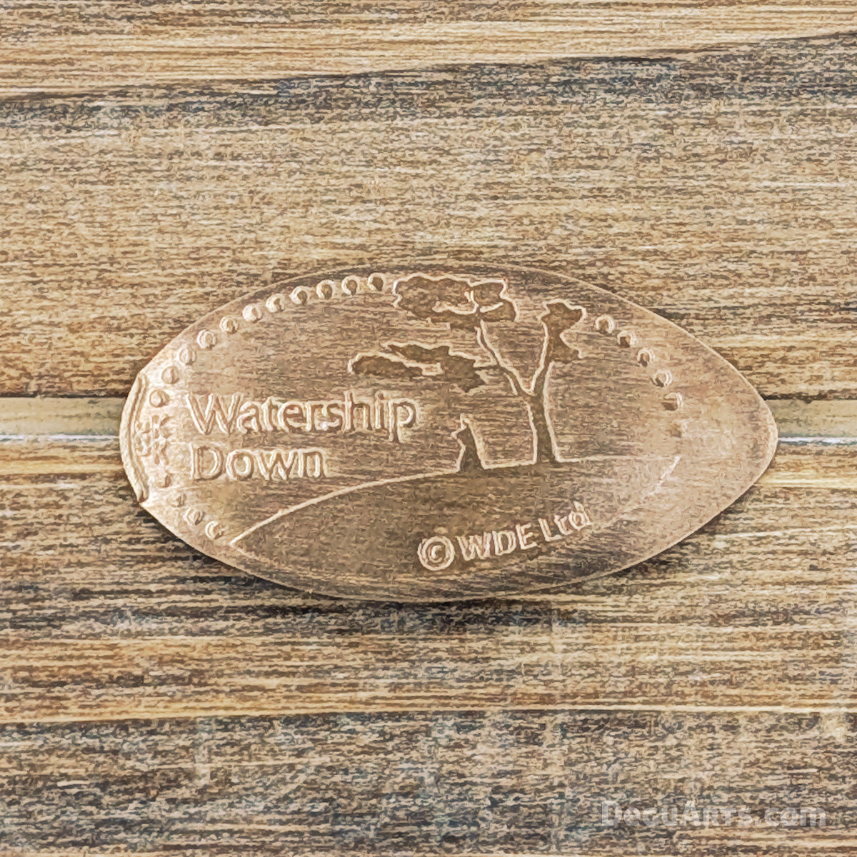 Watership Down Elongated Coin