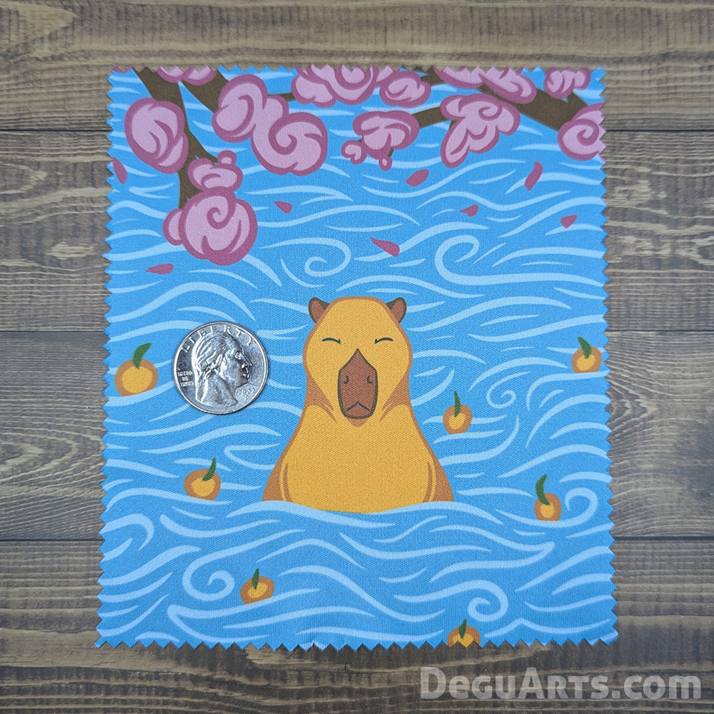 Capybara Glasses Cleaning Cloth