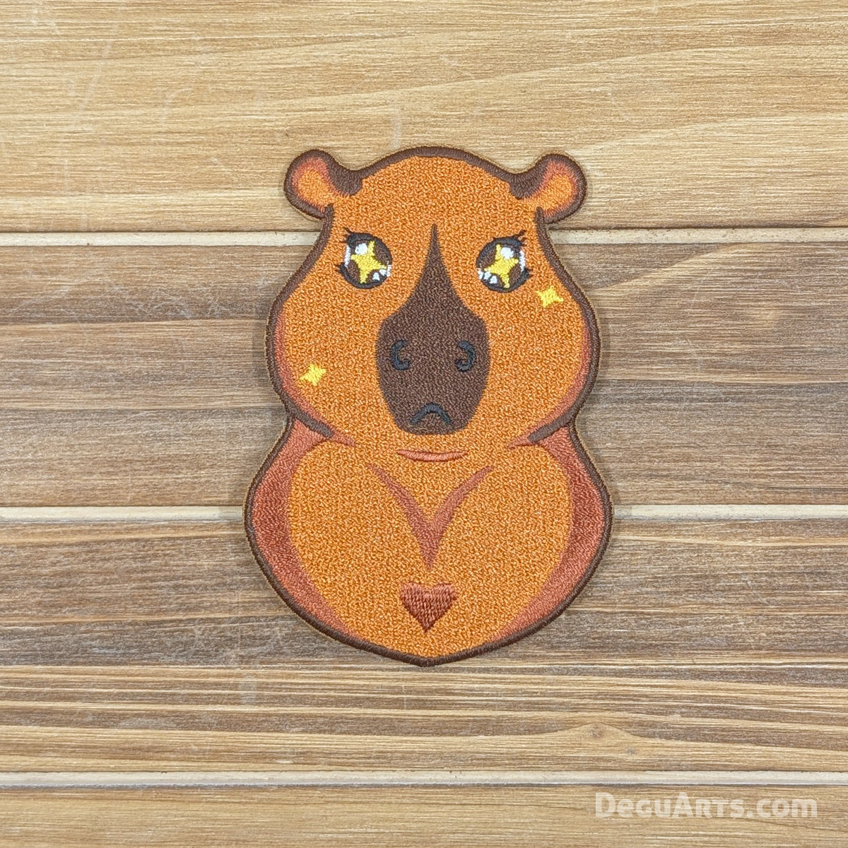 Kawaii Capybara Embroidered Patch