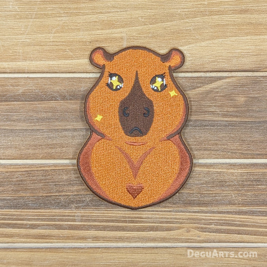 Kawaii Capybara Embroidered Patch
