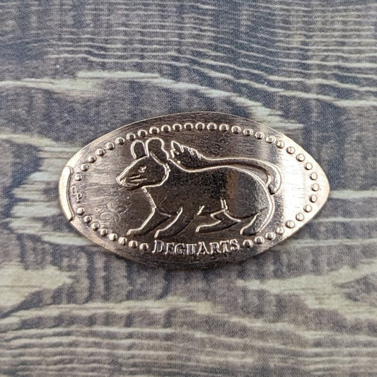 Degu Elongated Coin