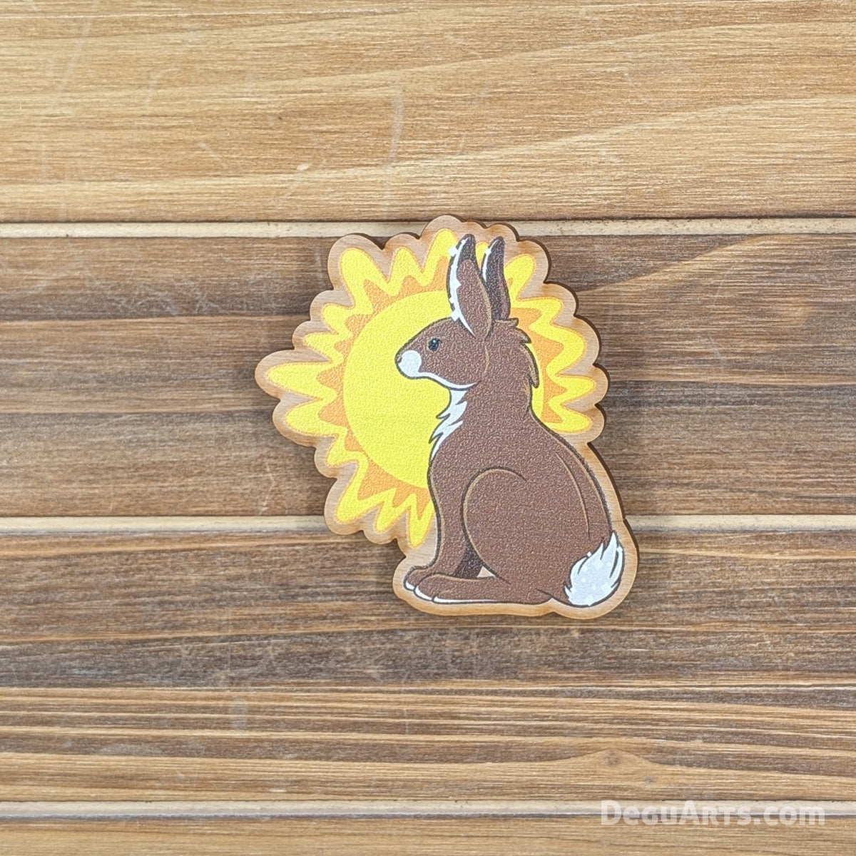 Watership Down El-ahrairah Wood Pin