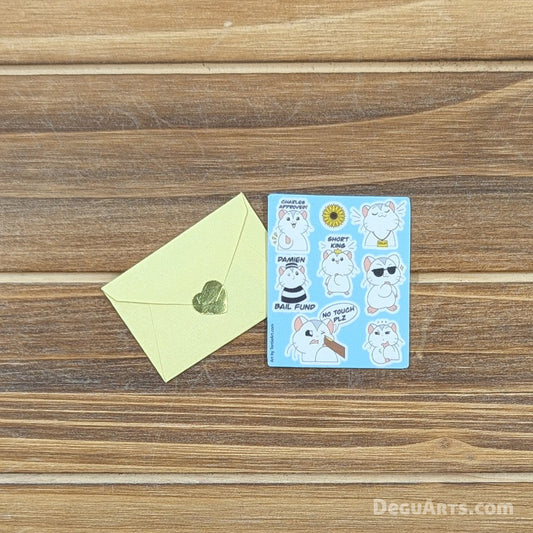 Charles Mini Stickers