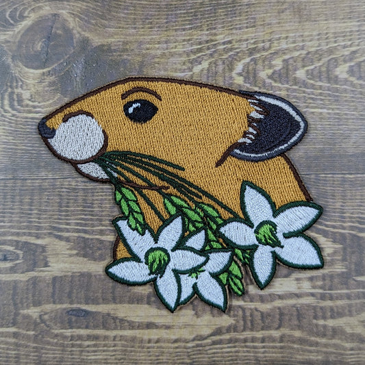 Pika Embroidered Patch
