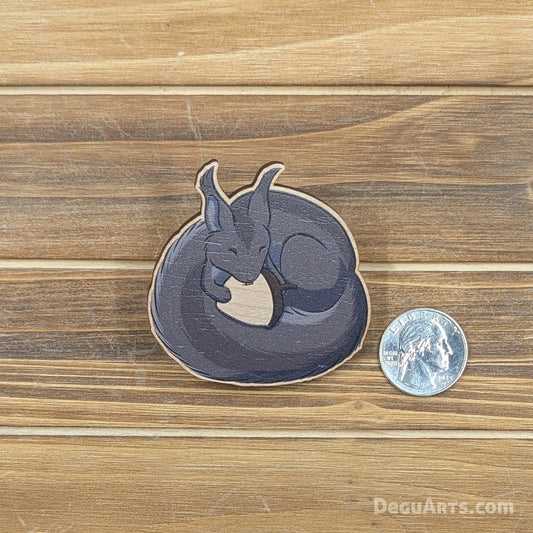 Squirrel Wood Pin